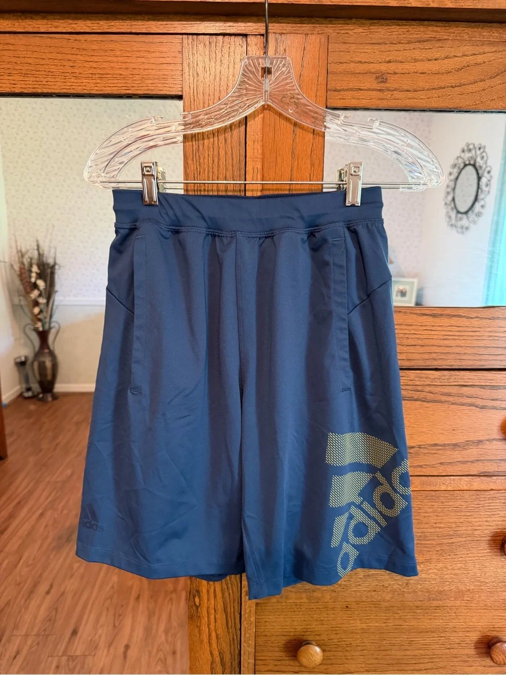 Adidas Men’s Blue Sport Graphic Size S Shorts